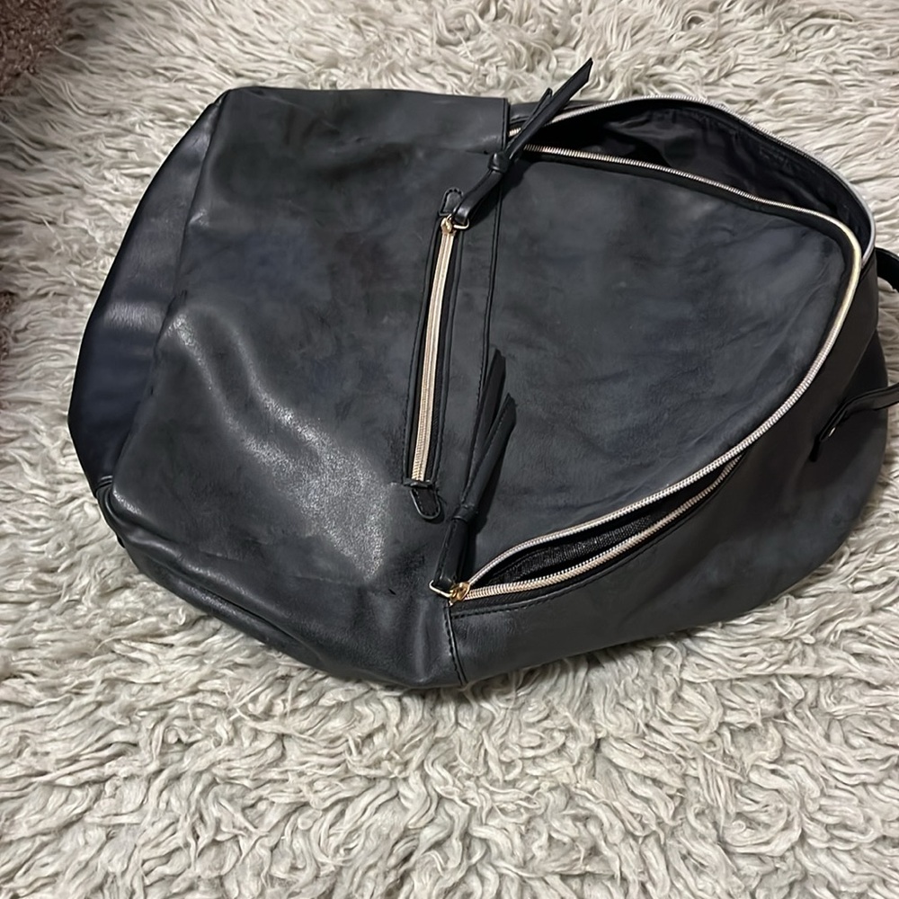 Faux Leather Mini Backpack - Picture 6 of 7